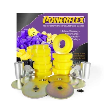 Powerflex Buchsen PU Lager Hinterachse zu Karosserie für Audi A6 Quattro